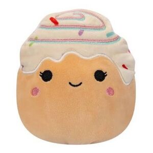 NWT — Squishmallow Rease Cinnamon Roll 5” Plush Mystery Desserts Squad
